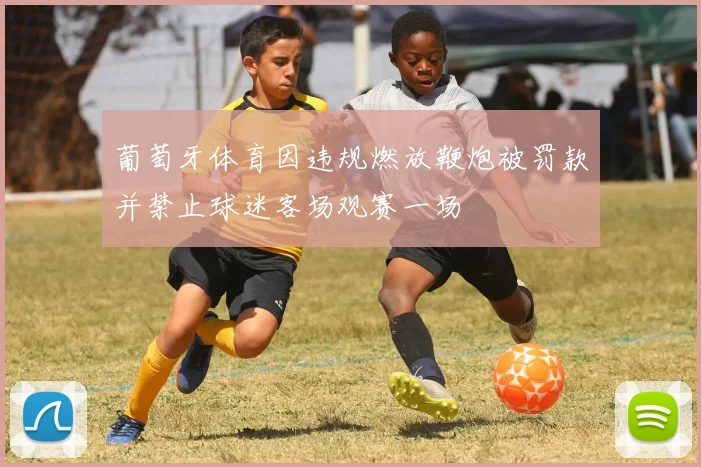 葡萄牙体育因违规燃放鞭炮被罚款并禁止球迷客场观赛一场